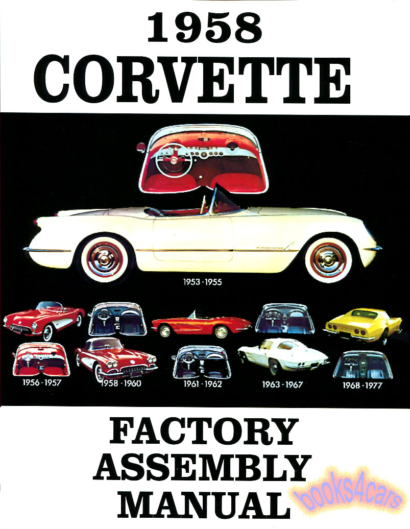 58 Assembly manual Corvette by Chevrolet