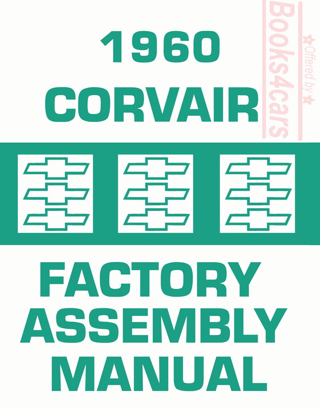 60 Assembly manual by Chevrolet for Corvair