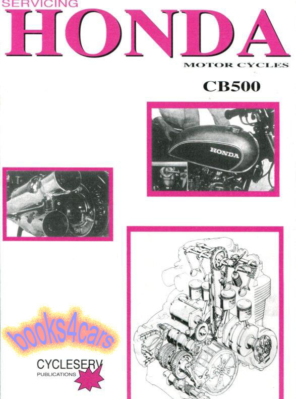 73 Honda cb450 repair manual #3