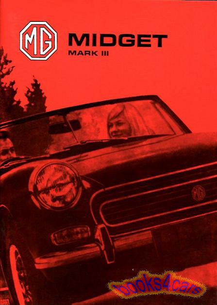 74 Midget owners manual by MG
