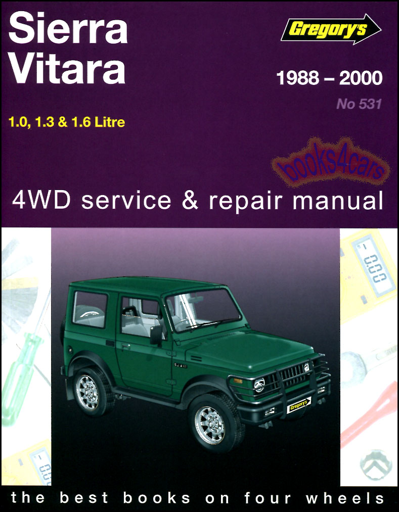 Suzuki Vitara Shop/Service Manuals at Books4Cars.com
