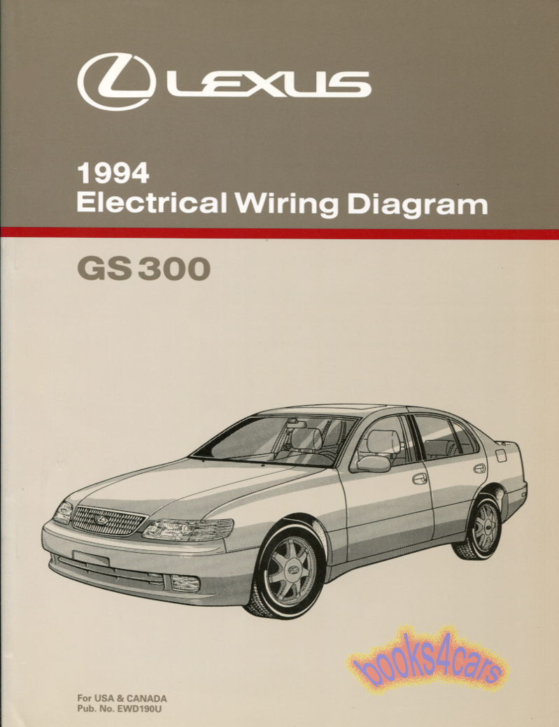 94 GS300 Electrical Wiring Diagram Manual by Lexus