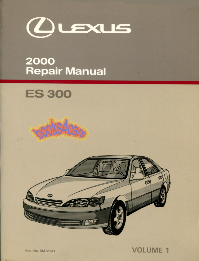 2000 ES300 Shop Service Repair Manual by Lexus maintenance Diagnostics & Specification ES 300