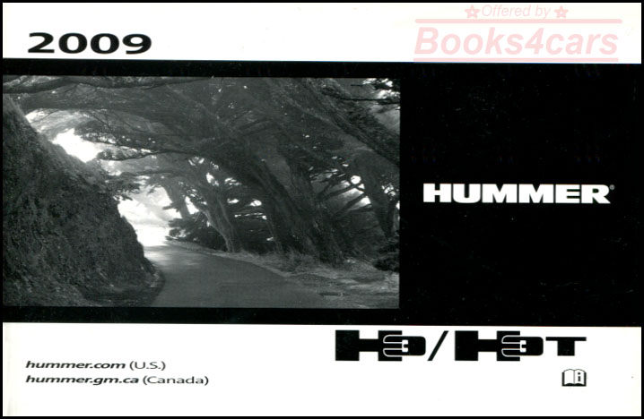 2009 H3 owners manual by Hummer