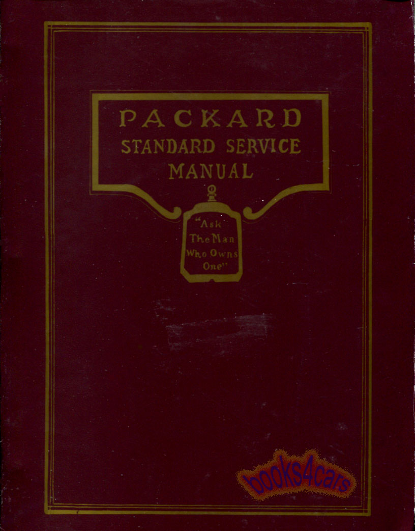 22-28 1st to 5th series 6 & 8 Cyl Shop service repair manual 500 pgs by Packard