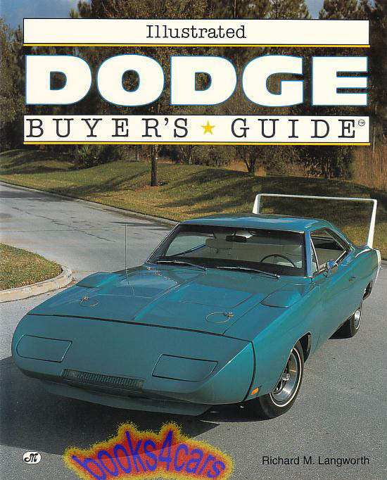 14-95 Dodge Buyers Guide, by Richard Langworth