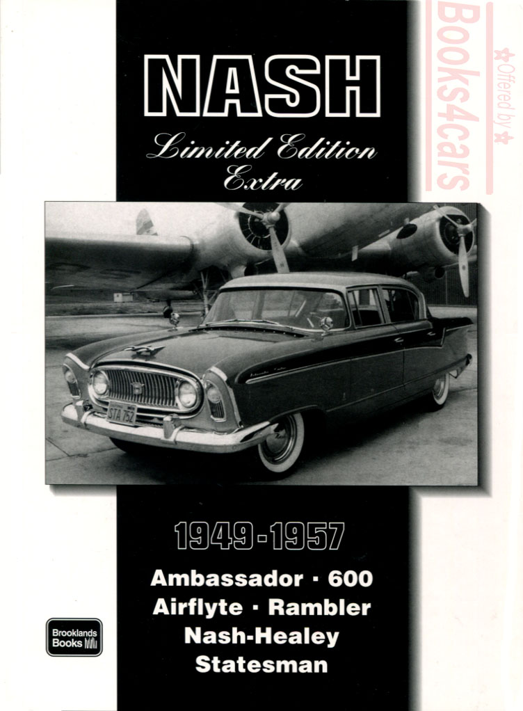 49-57 portfolio of road test articles about Nash & Nash Healey, 92 pgs compiled by Brooklands