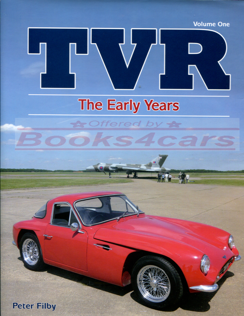65-81 TVR the early years large heavy hardcover book 255 pages hardcover in slipcase by Filby