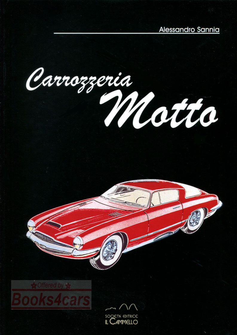 view cover of Carrozzeria Motto coachbuilder 131 pages hardcover by Sannia