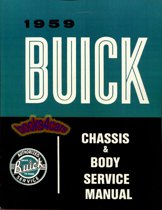 59 Shop Service Repair Manual by Buick