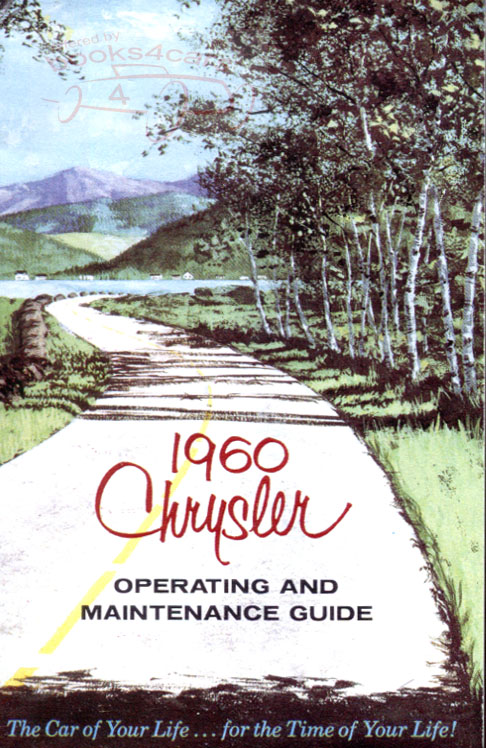 60 Owners Manual by Chrysler