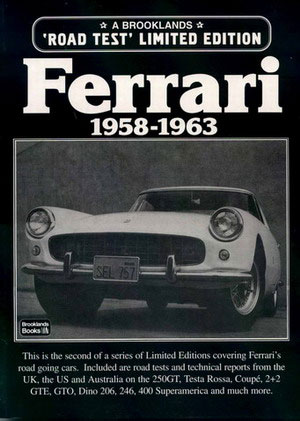 58-63 Ferrari portfolio of articles about road-going 250-series cars 92 pgs compiled by Brooklands