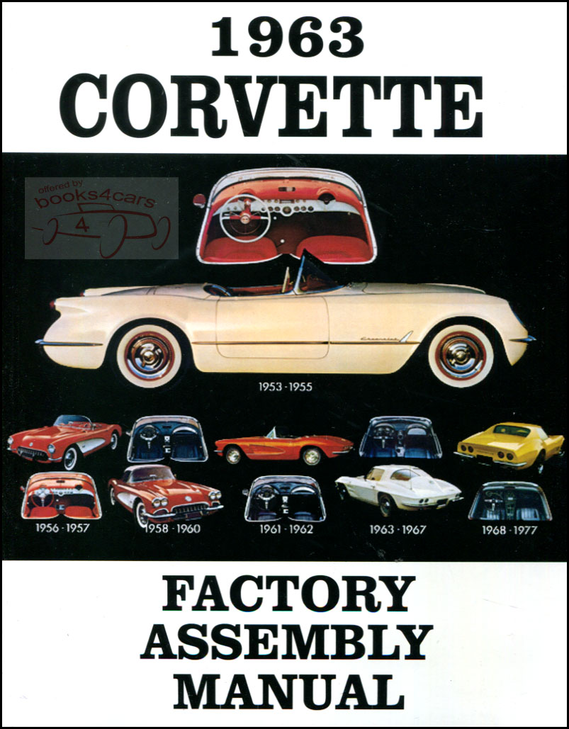 63 Assembly manual for Corvette by Chevrolet