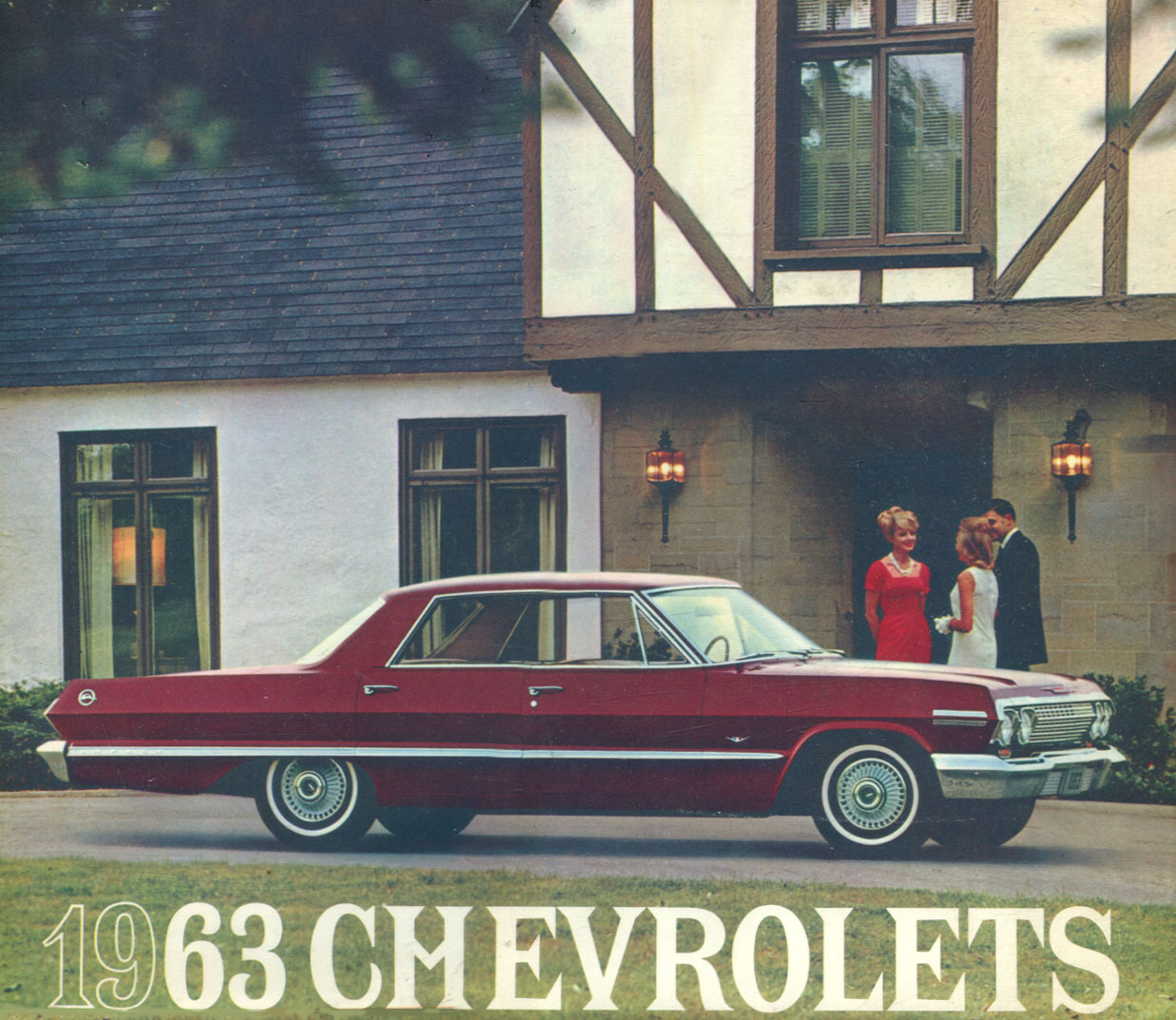 63 Chevrolet Dealer Album for all 1963 Models including Impala Bel Air Biscayne Chevy II Nova Corvair & Corvette