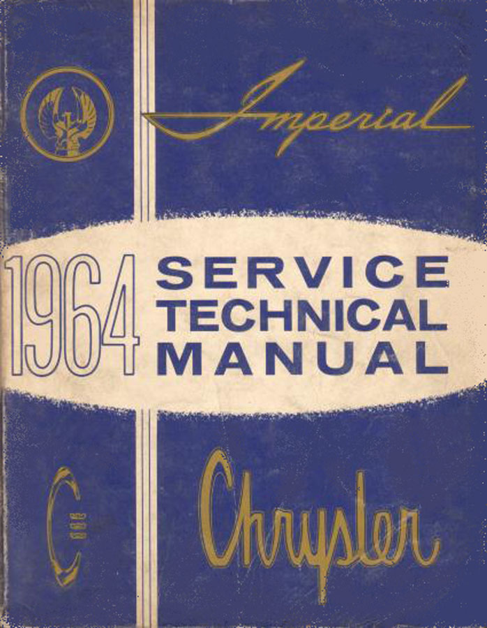 64 Shop Service Repair Manual by Chrysler Imperial: 626 pages.