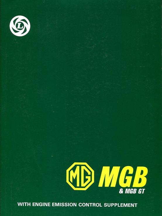 62-80 Factory Workshop service repair Manual for MGB & MGB GT 425 pages by MG