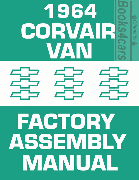 64 Assembly manual by Chevrolet for 1964 Corvair Van