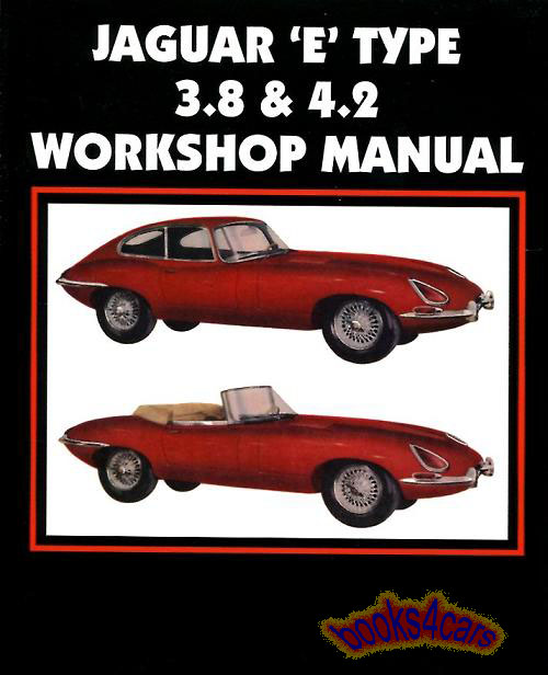 61-72 XKE Shop Service Repair Manual by Autobooks for Jaguar E-Type