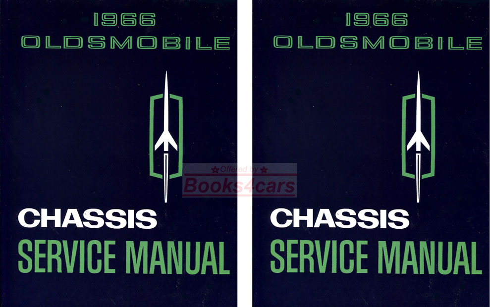 66 Shop Service Repair manual by Oldsmobile for 98, Delta 88, Cutlass, 442, F-85, Vista Cruiser Dynamic Starfire Toronado Jetstar