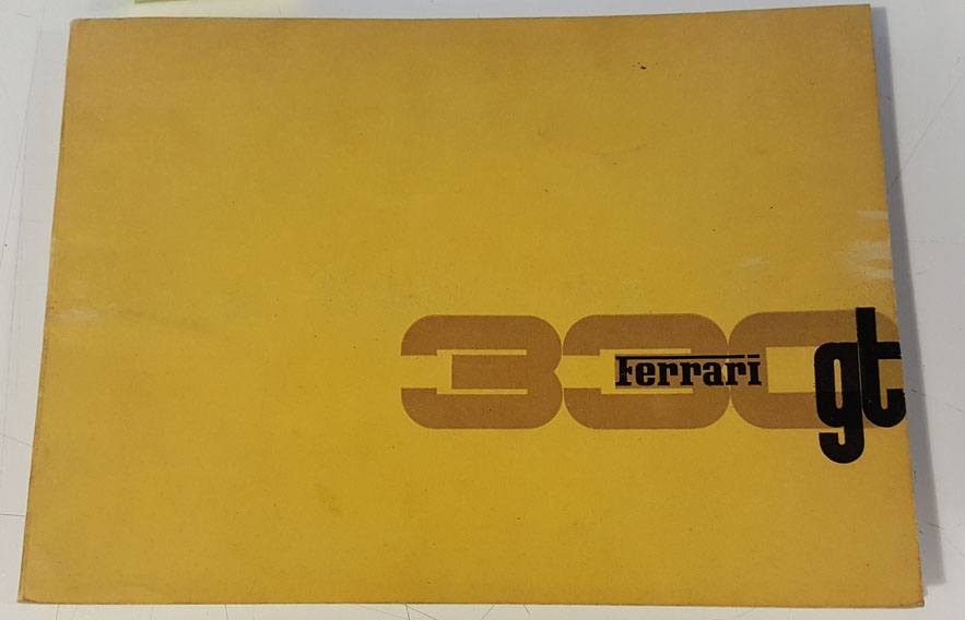 330 GT Parts Manual by Ferrari for 330GT