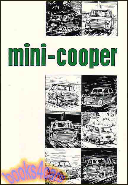 Mini Cooper S Mk II Owner manual by BMC Austin Morris 56 pages