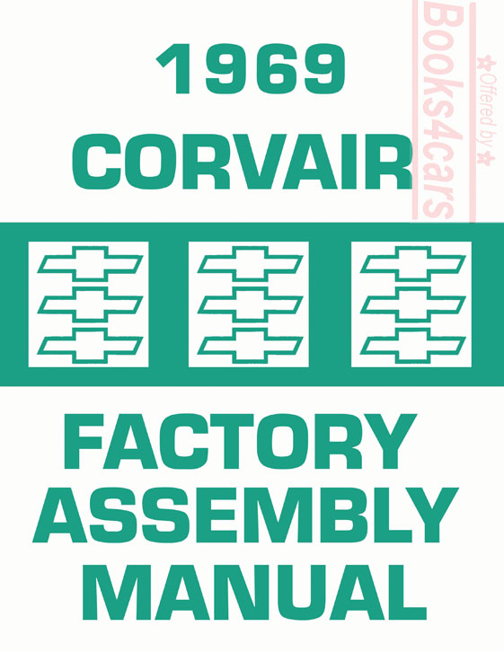 69 Assembly manual by Chevrolet for 1969 Corvair