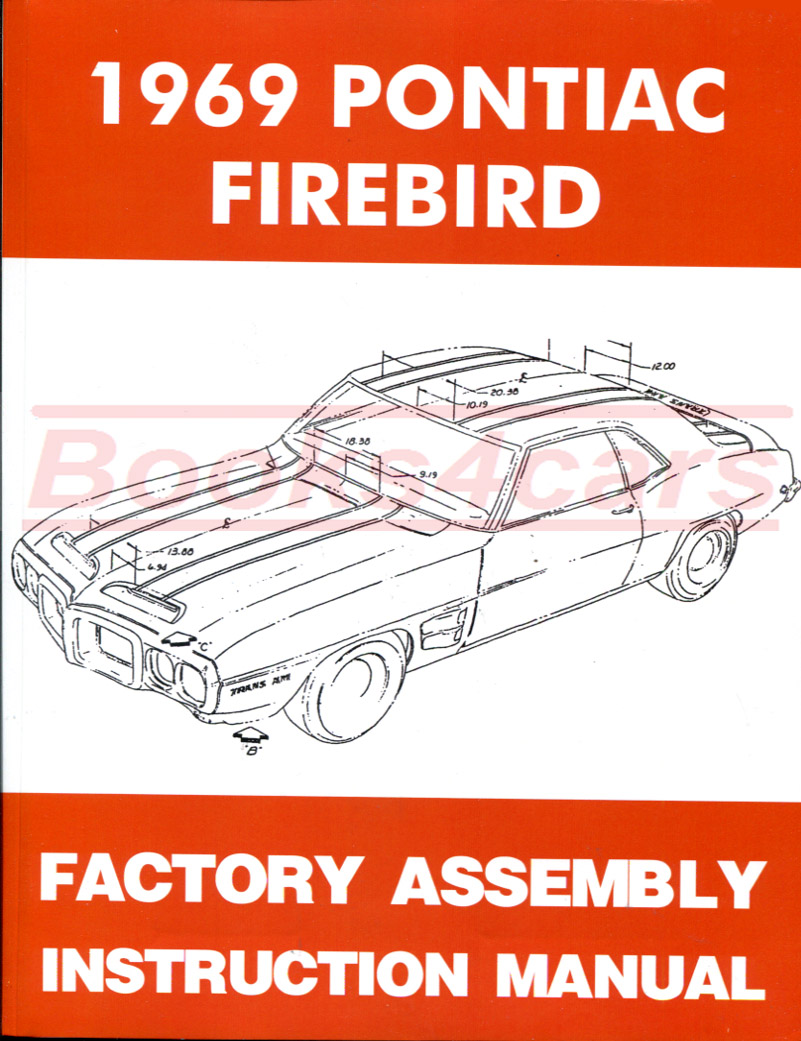 69 Firebird Assembly Manual by Pontiac