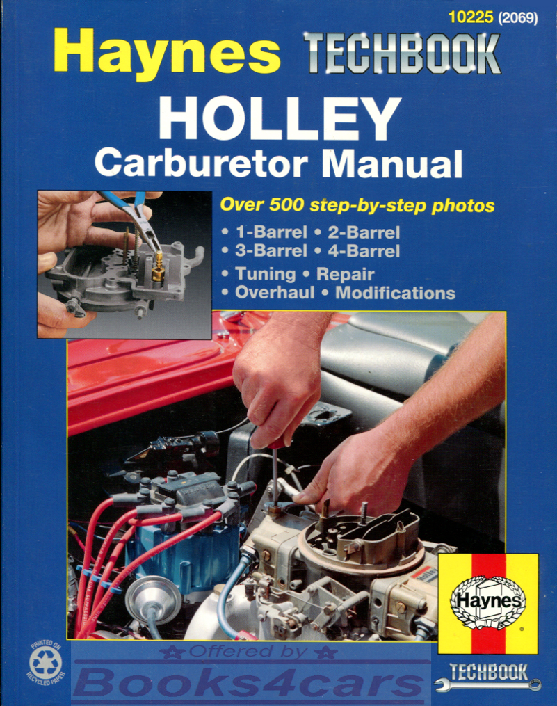 Holley Carburetor Manual models from mid '60's thru late '80's by Haynes