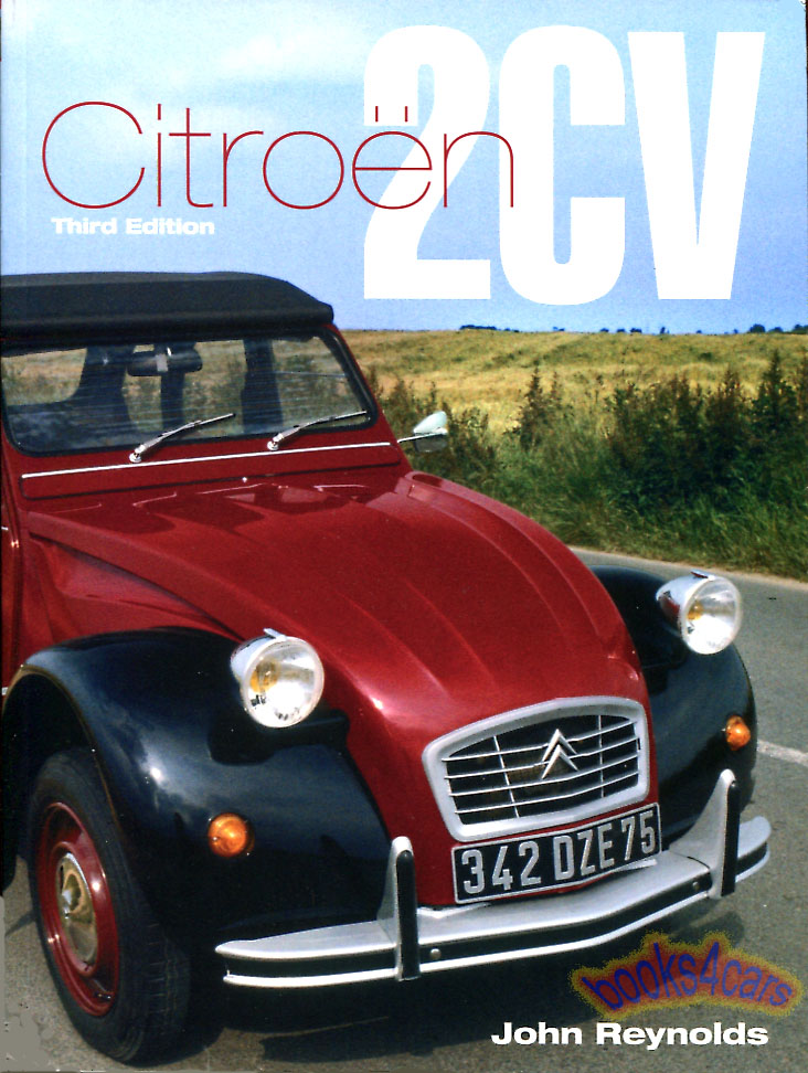 view cover of Citroen 2CV history by J. Reynolds 192 pgs