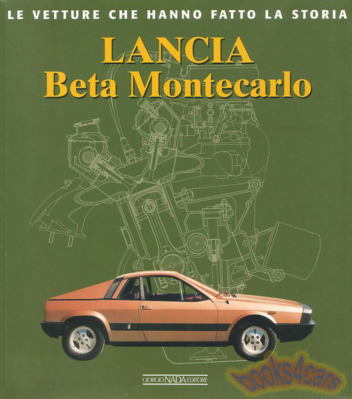 Lancia Beta Montecarlo Scorpion by Bruno Vettore in Italian