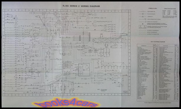 JAGUAR XJ6C ELECTRICAL WIRING DIAGRAM WALL CHART MANUAL | eBay chris craft wiring diagram electrical system 