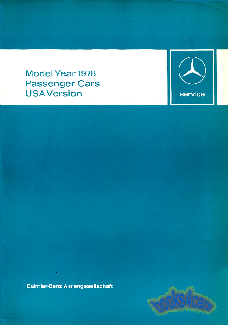 Mercedes Manuals at Books4Cars.com