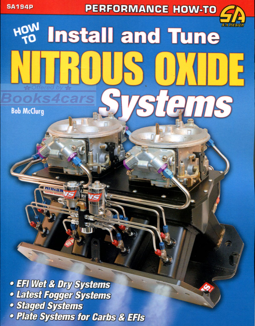 view cover of How to Install & Tune Nitrous Oxide NOX Systems 144 pages with 442 photos by R. McClurg