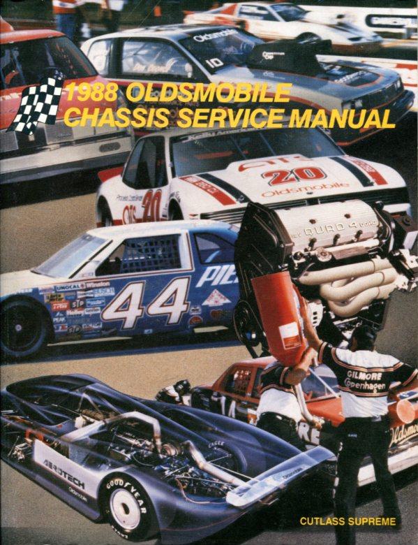 88 FWD Cutlass Supreme service manual by Oldsmobile