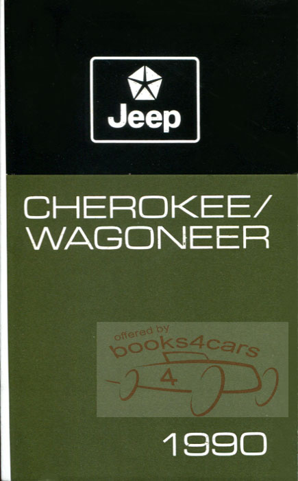 90 Cherokee Owners Manual By Jeep