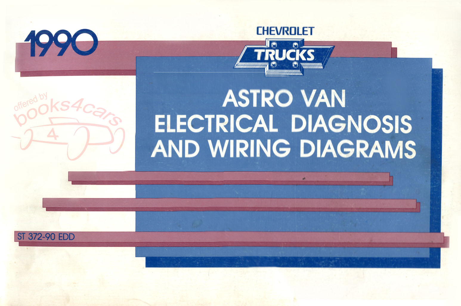 90 Astro & Safari Electrical Diagnosis & Wiring diagrams by Chevrolet trucks. Also GMC
