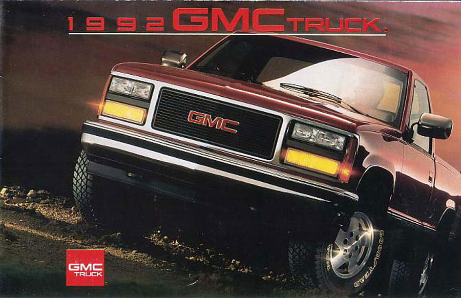 92 GMC Truck Sales Brochure