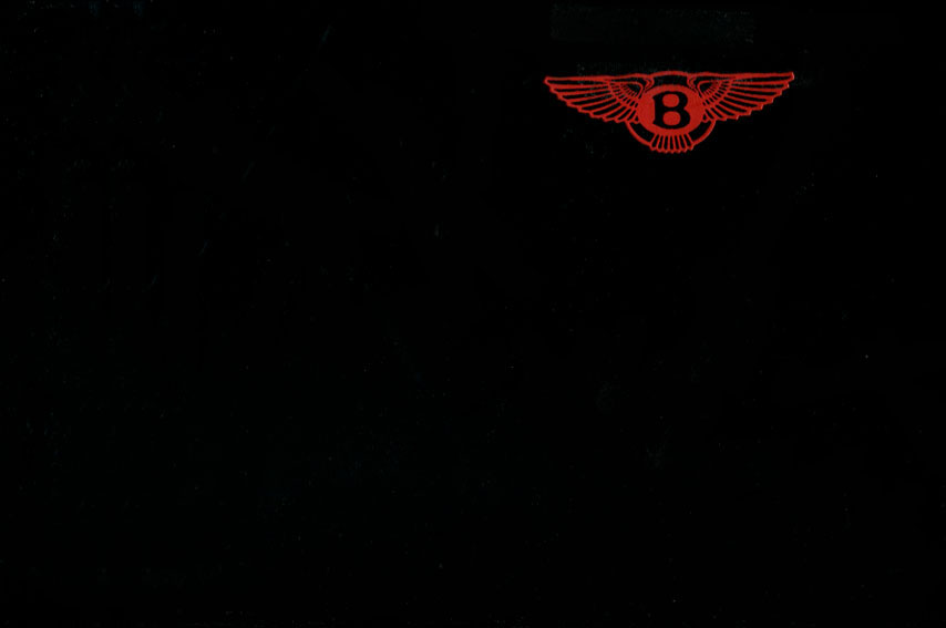 Bentley Eight 8 Owners Manual TSD 5012