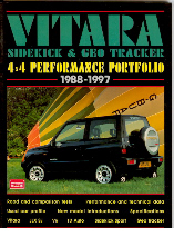 88-97 Suzuki Sidekick Vitara Geo Tracker Performance Portfolio 140 pgs of Road test articles by Brooklands