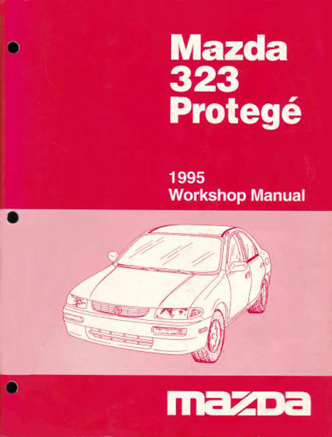 95 323 Protege Shop Service Repair Manual by Mazda