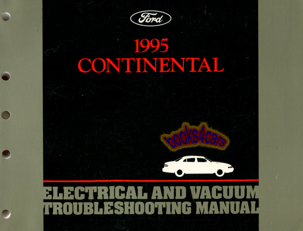 95 Continental Electrical Vacuum Troubleshooting Manual by Lincoln