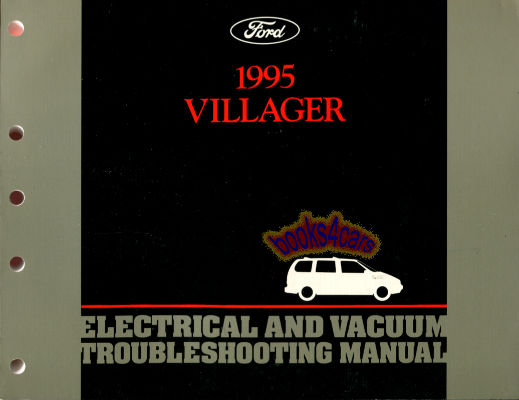 95 Villager Electrical Vacuum & Troubleshooting Manual by Mercury