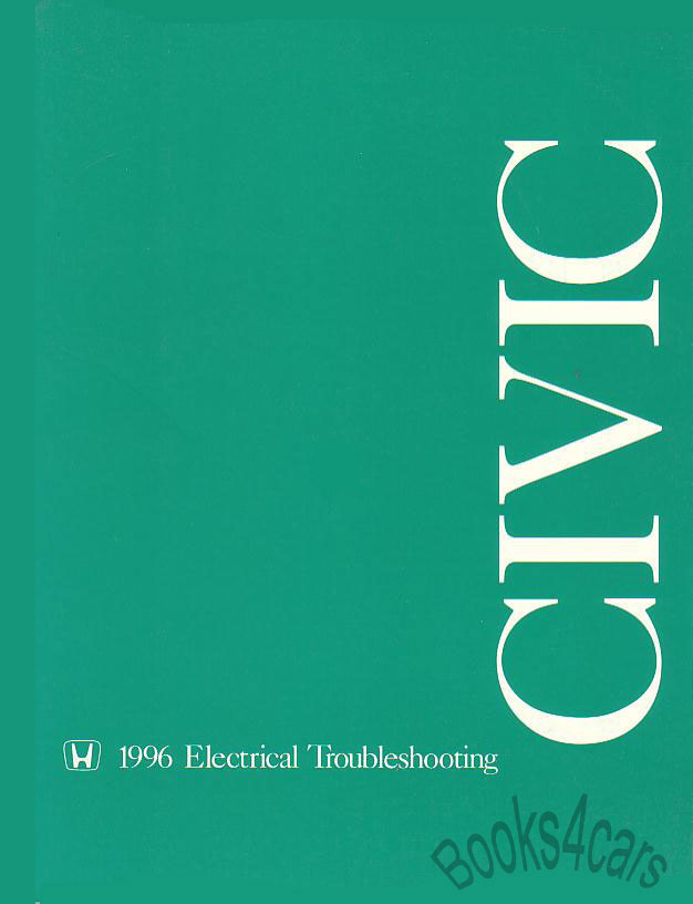 96-97 Civic electrical troubleshooting manual by Honda
