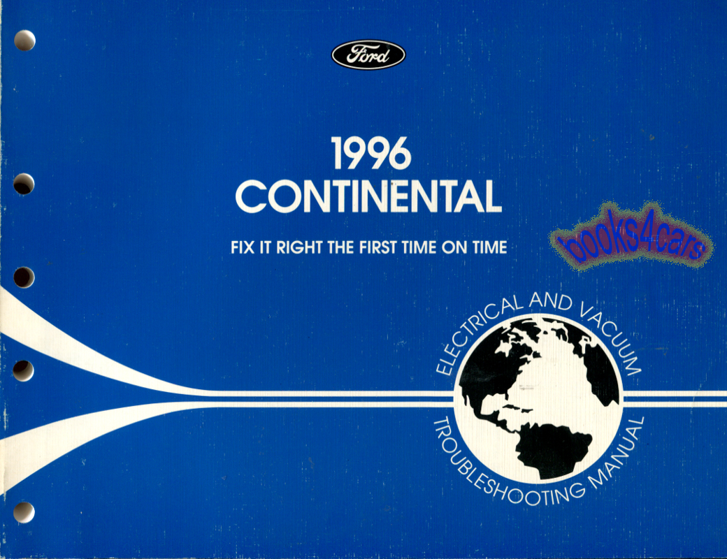 lincoln continental 1996 manual