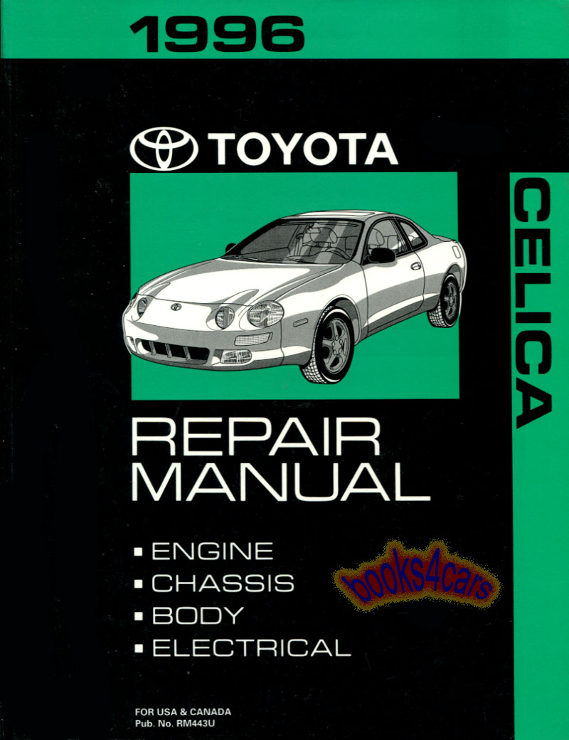 96 Celica Shop Service Repair Manual by Toyota