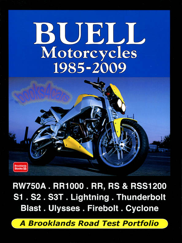 1985-2009 Buell Motorcycles - Brooklands Road Test Portfolio
