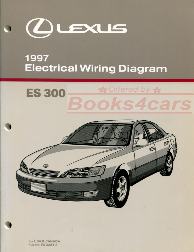 97 ES300 Electrical Wiring Diagram Manual 260 pages by Lexus for ES 300