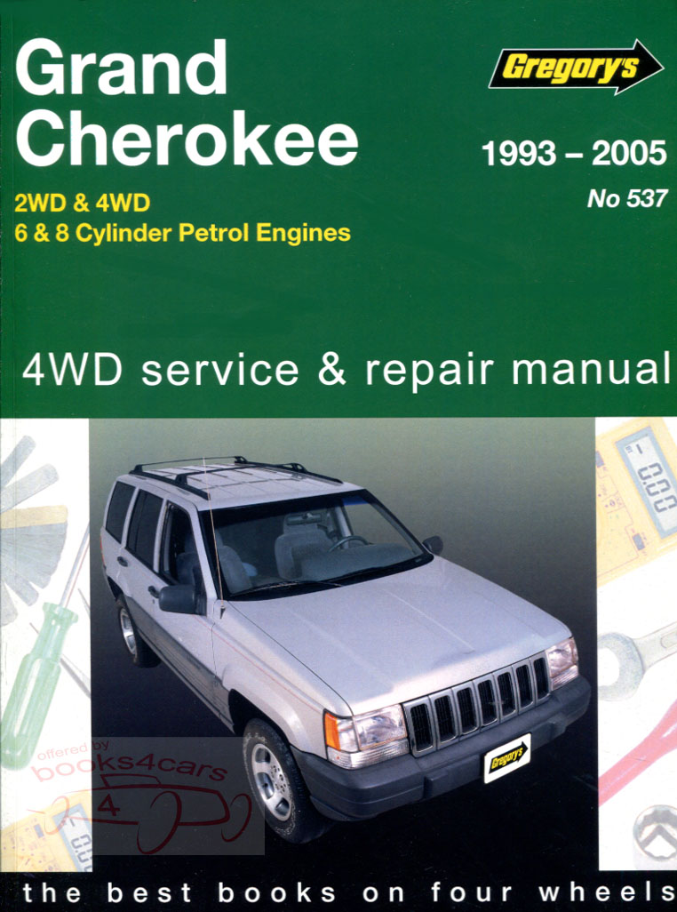 93-2004 Jeep Grand Cherokee shop service repair manual by Gregory