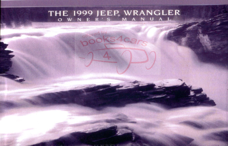 99 Wrangler Owners manual by Jeep