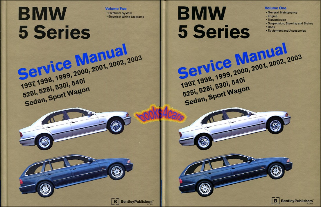 Bmw Shop Manual Service Repair Bentley E39 540i 530i 528i 525i 5 Series Book Ebay